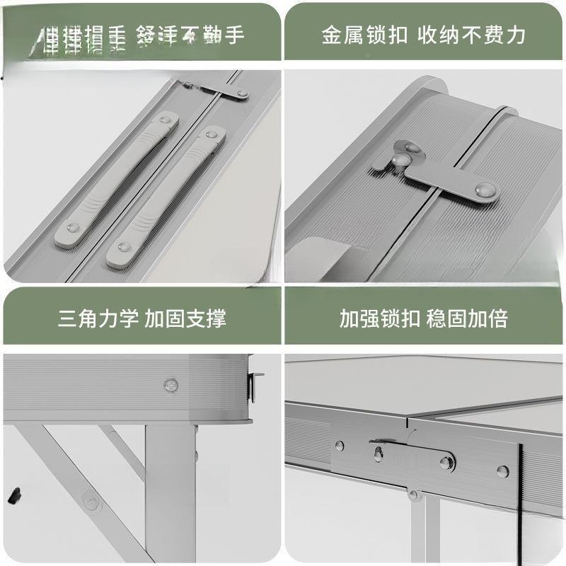 折桌1米摆2摊便携式卖货地ZDA子推桌夜叠市地摊桌便携地推户外桌