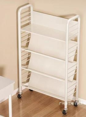 厂直销书架落地置物可移动带轮多dszxzdfw家用儿童绘层本架架简易
