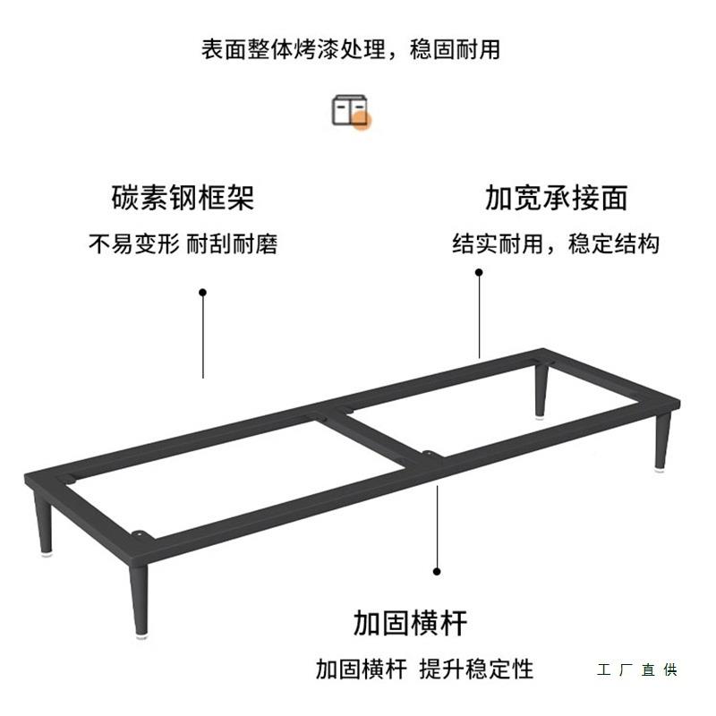 金属脚电视柜脚床头柜支撑五金茶沙985几底座发脚餐边支长柜脚架