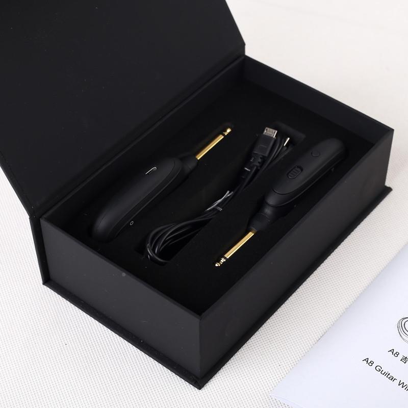 吉他无线发射接收电器A8吉他无拾器线U段收发器吉音他QUH无线系统