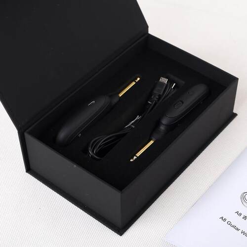 吉他无线发射接收电器A8吉他无拾器线U段收发器吉音他QUH无线系统