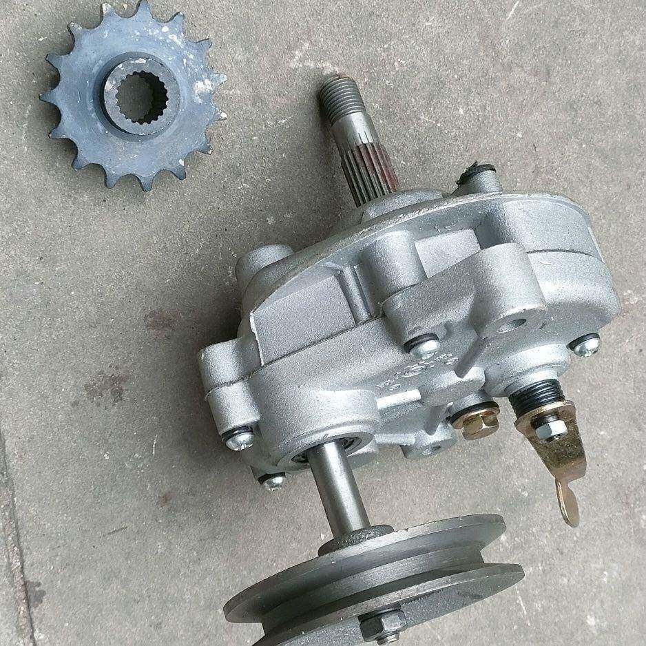 鸡公车独轮车配件汽油机小型农业机械通齿变速箱变速器机动变速箱