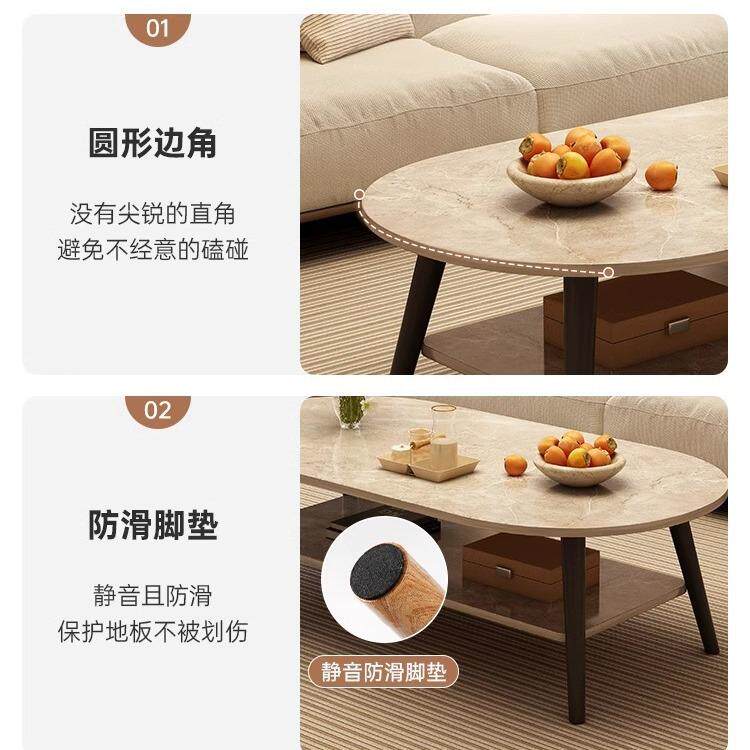 小双户型茶几出租屋用客家小型创意沙用发桌简易CJ0031K0层厅小桌