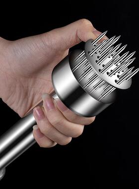 3钢MAIER-SR04不牛锈松肉针排针插肉扣肉烧肉扎器牛扒锤工具嫩肉