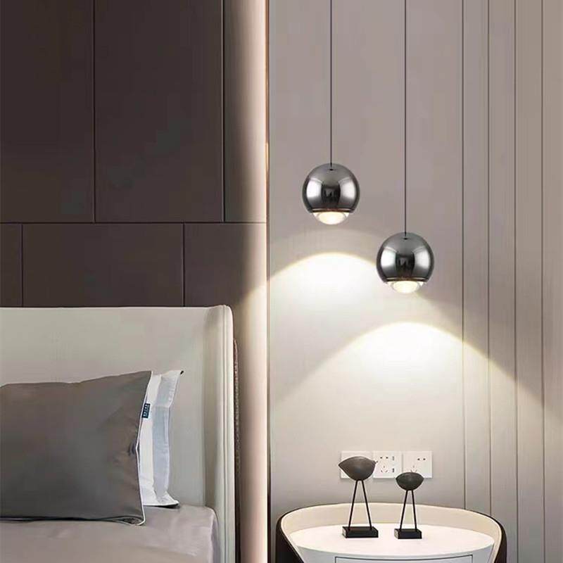 118现代约简创意客厅小灯卧吊室床头灯北欧吧台吊可升降轻灯奢吊