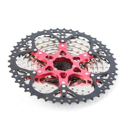 山地自行车11SUNSHINE速飞轮411-6T卡飞专业爬坡大齿空配轮镂设计