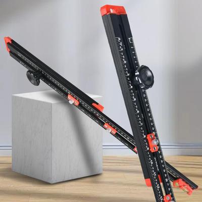 多功能组二组合角167尺丁尺合一打孔双向角定位尺合角尺木字工神