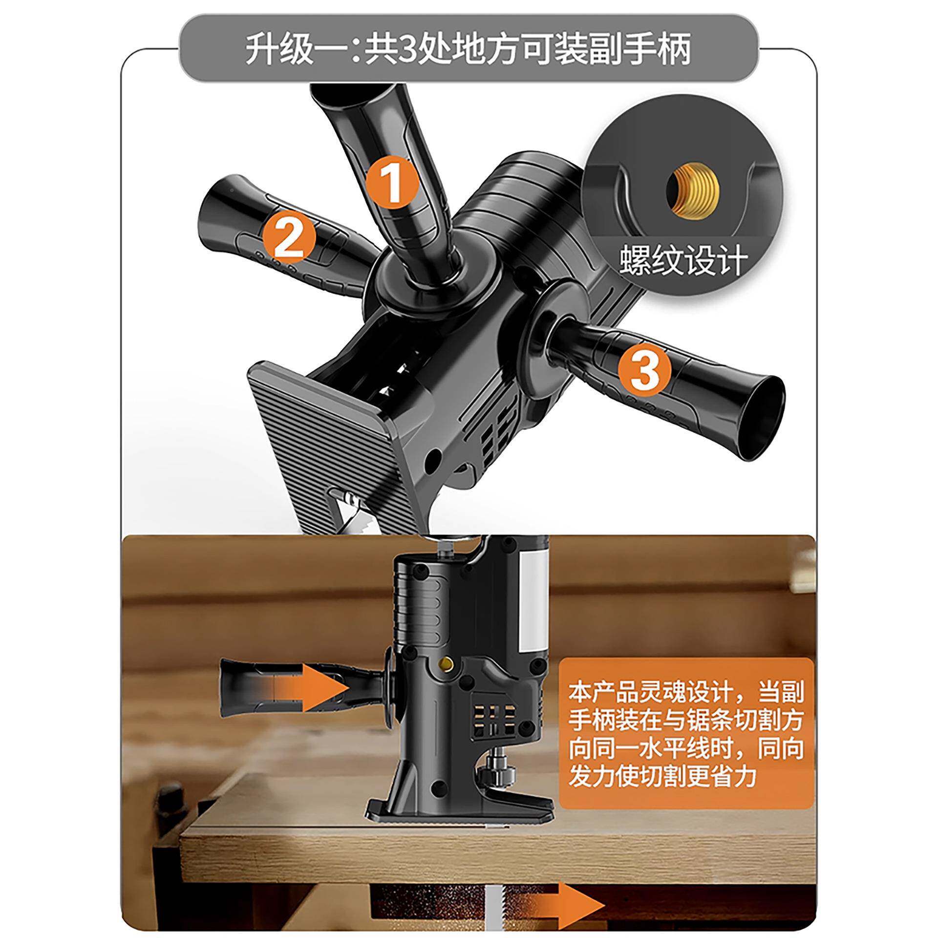 电钻变手复锯转换头家用小型电锯子持多往功能动134电锯木工锯马图片