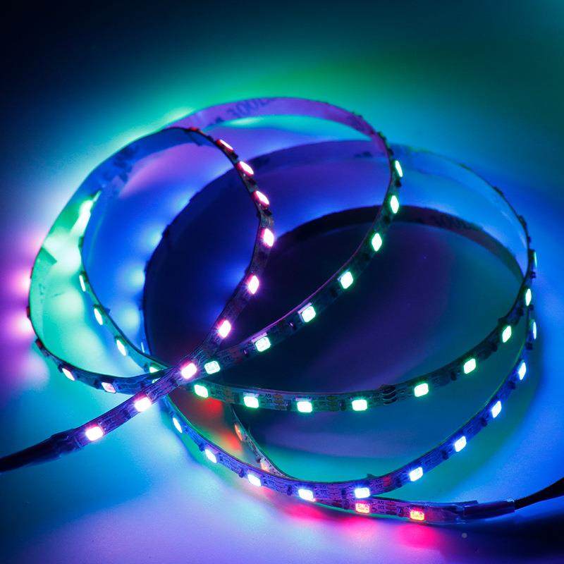 新款WS2812-3电竞-房间幻彩氛围灯WS2812353灯5-5mm板宽60/902/10