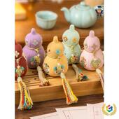 ?平中刺葫芦香包新中式 挂件福禄香袋立体安905福袋成绣品随身秋挂