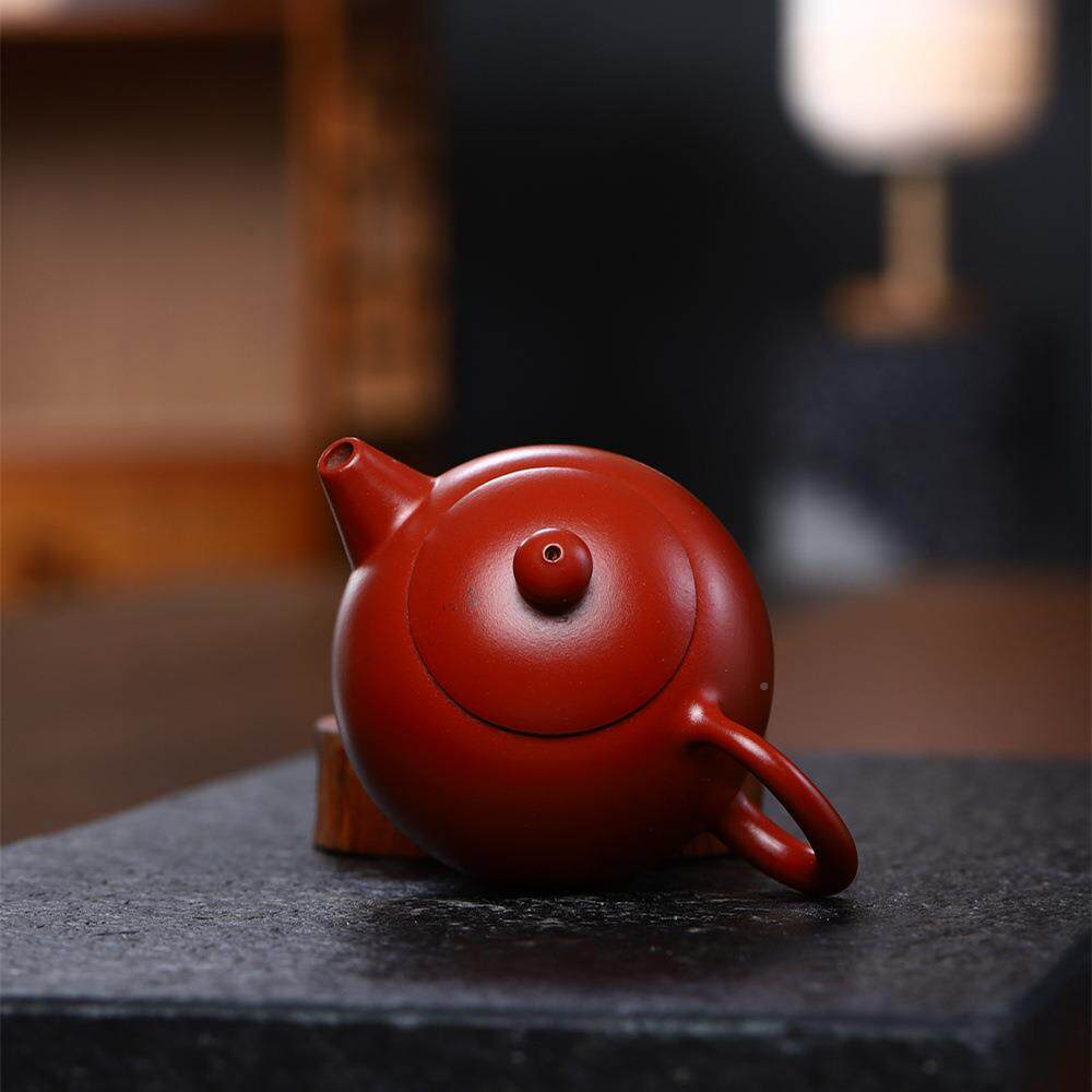 宜兴砂壶直播供龙货壶原矿大红袍龙旦蛋家用功夫85691茶紫具茶壶