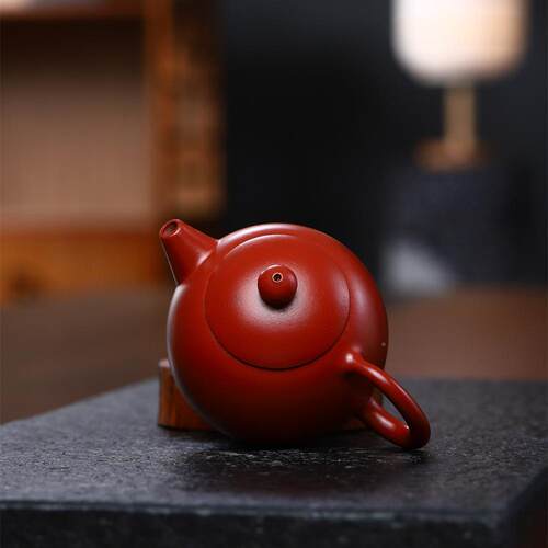 宜兴砂壶直播供龙货壶原矿大红袍龙旦蛋家用功夫85691茶紫具茶壶