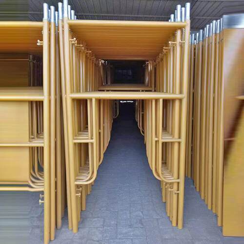 家加厚可移锌动盘扣门式装修厂筑施工焊接热镀管脚手架ONL加厚建