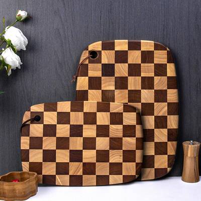 橡砧胶木厚菜两面可用方A1010100形棋板盘砧板家用木菜制板厨房水