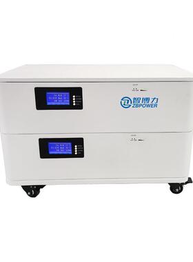 48V10A酸h堆叠磷铁0锂电池1KWh太阳能光伏发电系统0家用储65能电