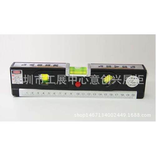多功能激MVV光水水平尺水平仪带刻度线打器红外线平尺