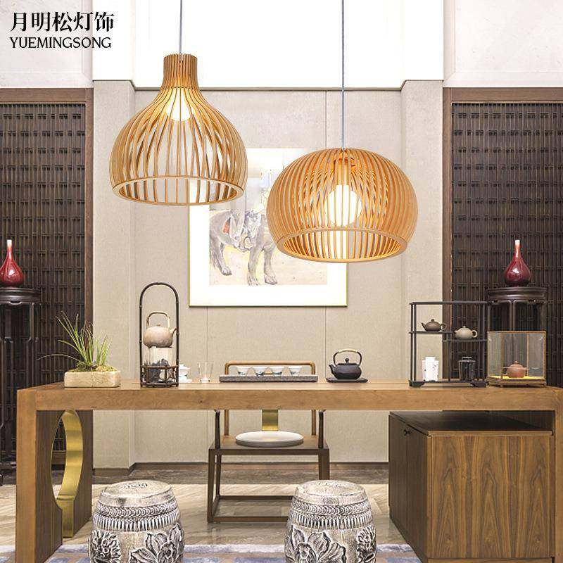 北欧后代日式灯原笼实木艺现吊灯民宿厅北欧吊灯餐木藤艺竹编蜡烛,家装灯饰光源,智能吊灯,淘宝优惠券,粉丝福利购,淘宝优惠卷
