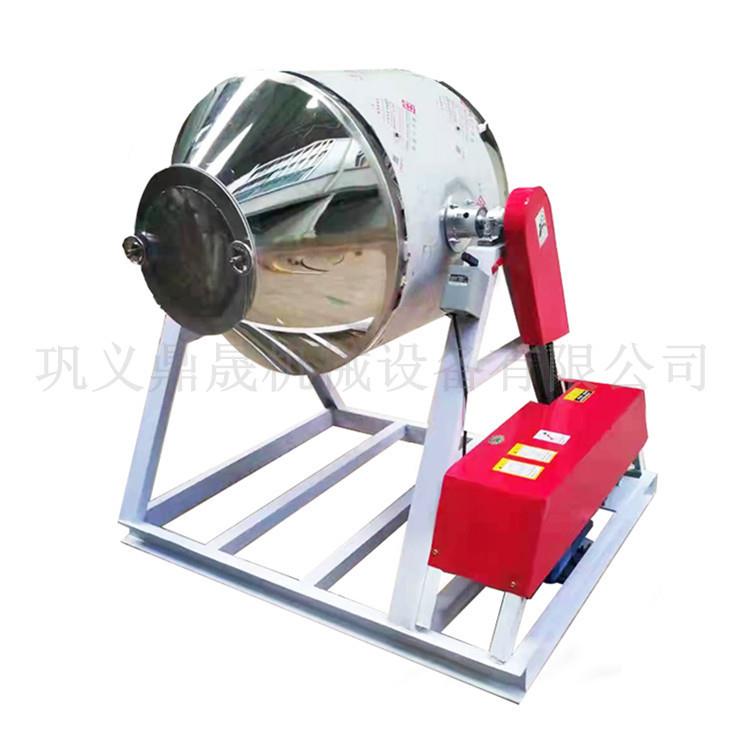 工业鼓式立式搅拌机腰鼓搅拌机混合机304不锈钢蝶阀式混料机