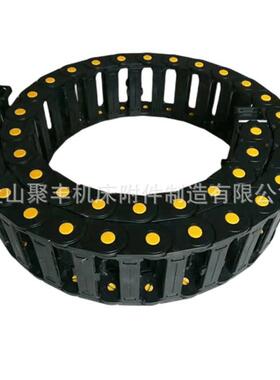 双弯链曲程尼龙拖链聚JIH丰GCTL工塑料机穿线械条桥式高速