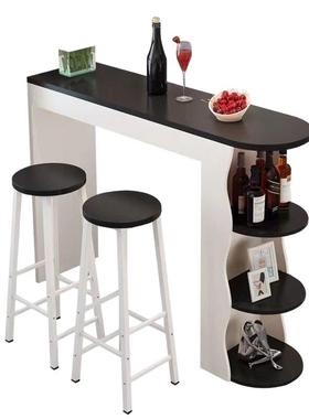 小户型吧台桌PDD10265用简约现代客厅家玄关小吧台发边轻几餐沙厅