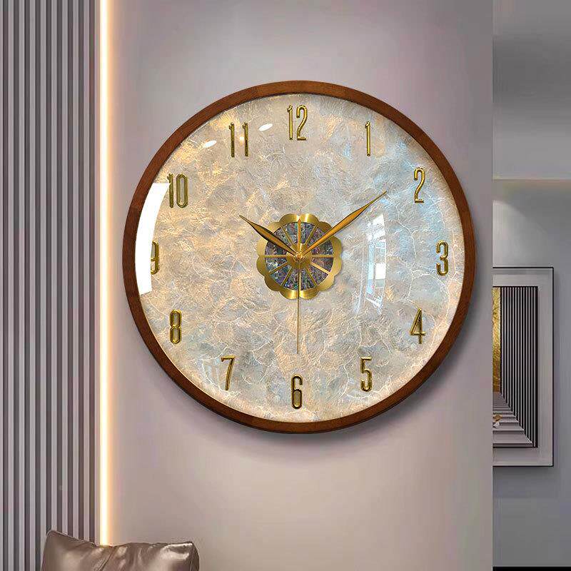 Fh(h(^lb7N轻奢贝3挂钟025新款挂表2网红钟表客厅家用现代简约大