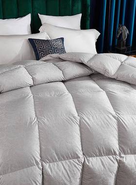 新品羽绒x被端鹅绒被加厚5白鹅绒1509200冬被吊高吊绒春ACY秋被