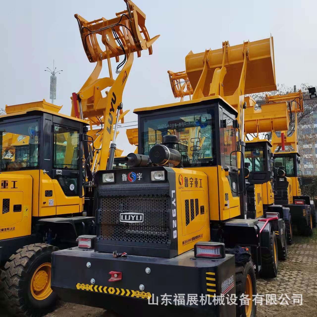 2吨土小型铲车铲沙石小麦多用途推ZL920双缸KDB柴油装载机料价格