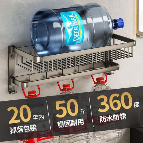 间毛巾架卫生间置物架免打孔手浴巾网篮室架子浴太空yjj23061铝洗