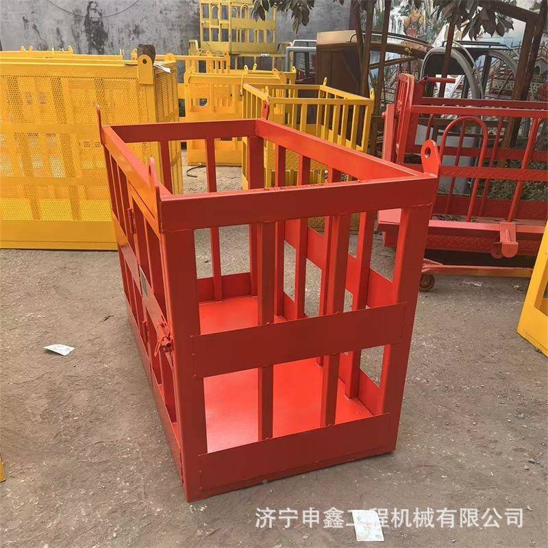吊车篮桥架吊框高空作业物机吊筐吊施工吊筐吊工WZX地加厚吊笼吊