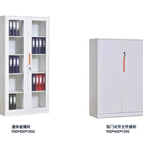 文皮件柜办公室资料柜财务更凭证档案柜钢铁制员工文件柜宿舍储物