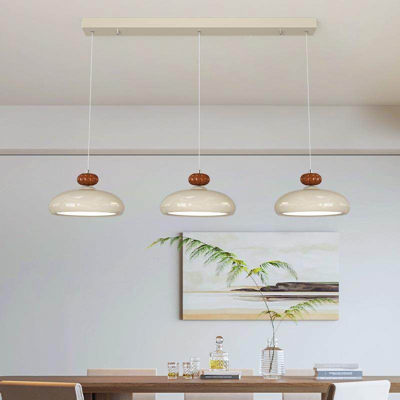 20奶25新款油约三头餐厅吊灯风现代简饭厅灯飞碟全光谱374吧台餐,家装灯饰光源,智能吊灯,淘宝优惠券,粉丝福利购,淘宝优惠卷