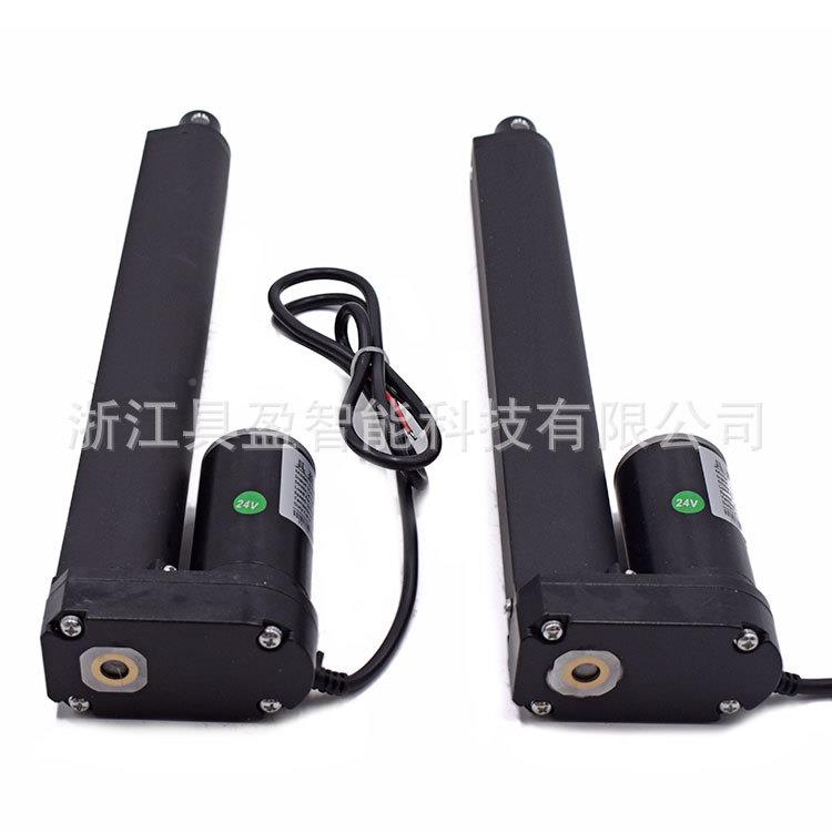 具盈JIYINUG伸工厂销21/24v推杆电机直流电动缩杆微型电DNJ动推杆