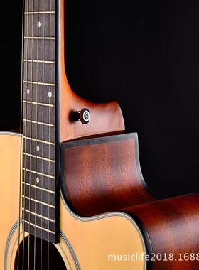 SUPU森TTE博格吉他准标41G寸缺角云杉木谣民吉他初学木吉他