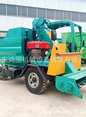 农用三轮车载牧场清粪车清洁牛便铲舍粪车5DAS马力翻斗2自卸清粪