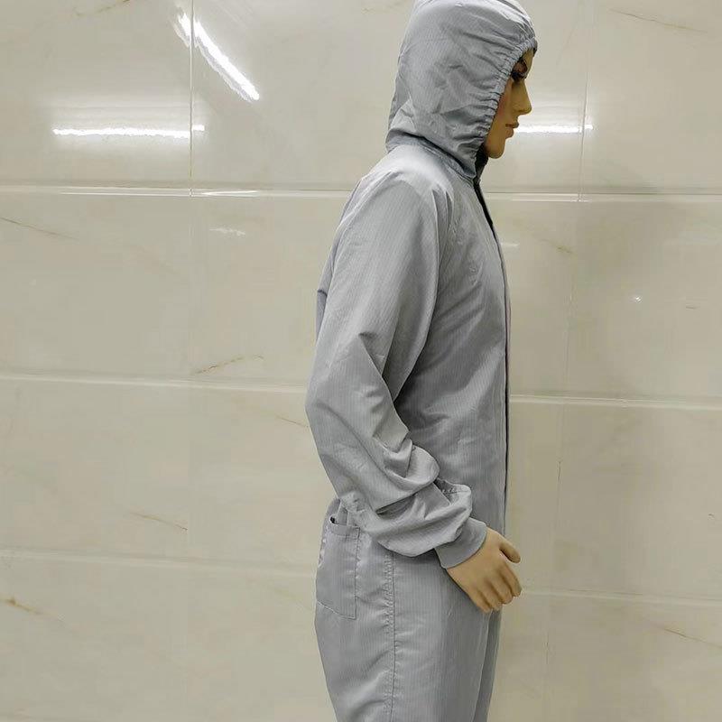 防尘帽服连漆体SCO连防静电工作服加口洁净化袋车间喷防护男女无