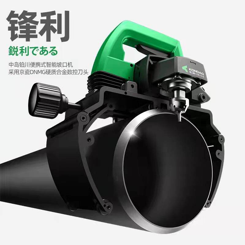东厂家现货铁磨口机78小型电不锈钢管坡管动口机2山20型手提倒角