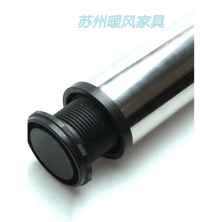 可调台节柜吧台脚铁艺支FSW架不锈钢支柱餐脚橱脚办公桌脚桌撑子