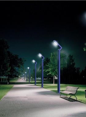 型材庭院灯CEL户灯外7字灯了字观路灯广铁场高杆公园小区型材LED