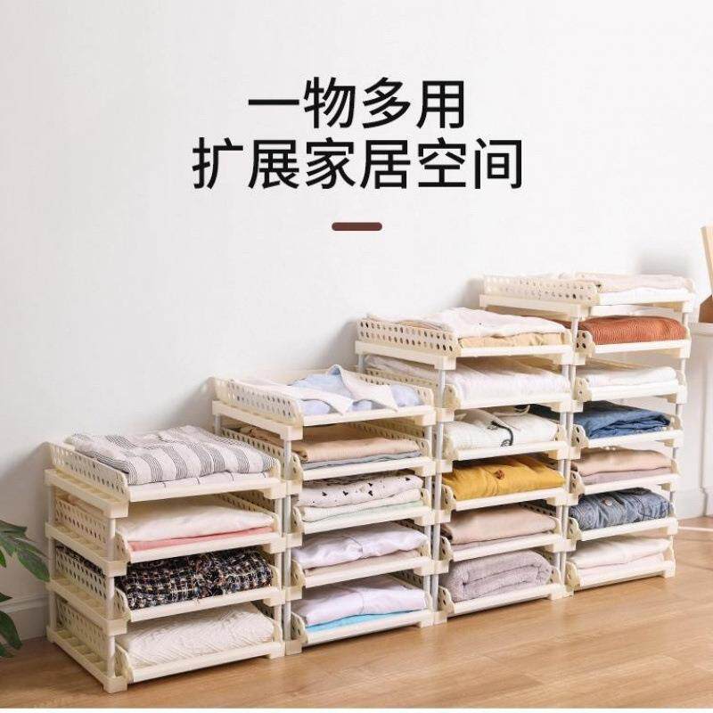 IPS多层抽屉式衣服收纳分衣层家用柜橱卧室人分懒类衣整理