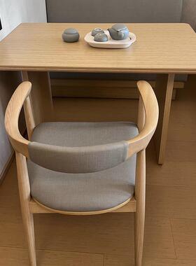 木实餐椅全季椅同款写字椅民宿48765咖啡店酒店客房谈休闲办公会