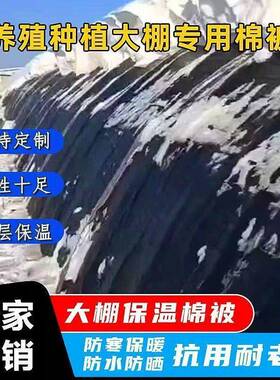 冬季保温棉被防寒保暖棚隔雨加厚耐寒种植养防殖大热防水保BFF温
