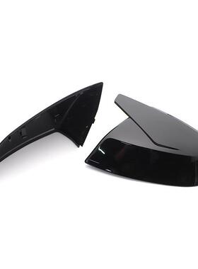 用于8-22款新奥迪01Q5适LQ5Q7倒车1镜牛角反光镜外壳罩雨眉贴改装