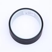 PI黑色高温胶带P亮I原膜黑残胶喷不涂峰波焊电气PI黑色高绝缘胶带