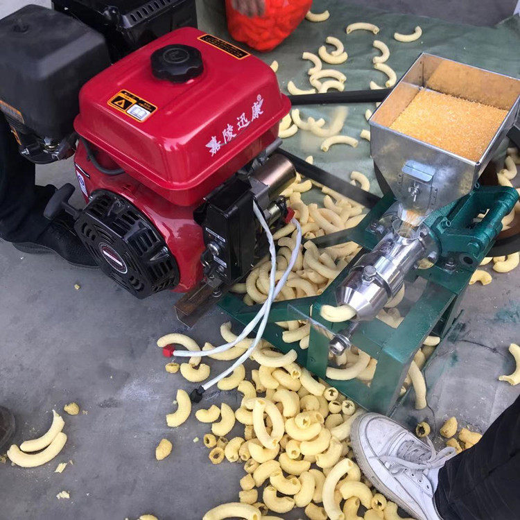 流动车载式江米棍膨化机汽油柴油香酥果膨化机电动五谷杂粮膨化机