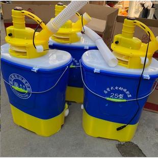 水稻田播种器农用颗粒肥撒肥器电动手持大甩盘投料机融雪剂抛撒器