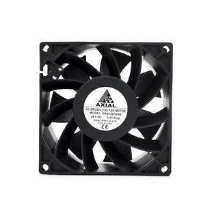 安科Axial直销可替nidec12v24v48v923892x92x38mm滚珠散热风扇