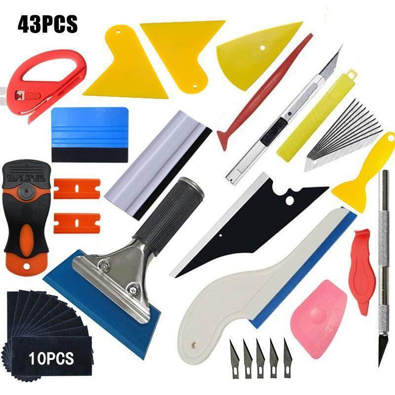 43件套汽车贴膜工具套装贴车窗太阳膜专用工具牛筋硬刮板,纺织面料/辅料/配套,纺织机械配件,淘宝优惠券,粉丝福利购,淘宝优惠卷