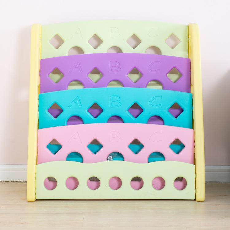 儿童塑料书架幼儿园收纳书柜四层落地绘本架浅色,纺织面料/辅料/配套,纺织机械配件,淘宝优惠券,粉丝福利购,淘宝优惠卷