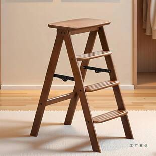 梯凳登高凳家用登高取物凳可折叠凳子厨房卧室爬高凳加固便捷收纳