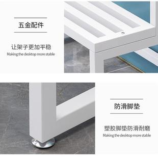 钢花架置物轮架阳客台落地式全厅新款阶梯架带户外庭阶梯花架院多